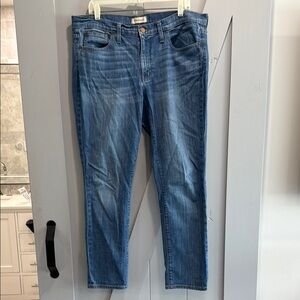 Madewell Blue Denim Boyfriend Jeans